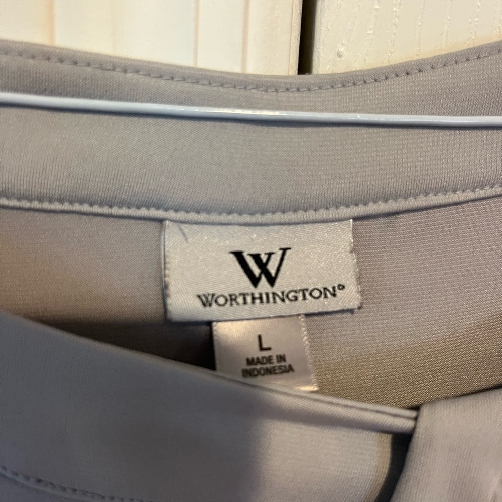 Worthington Gray Women's Top - Picture 3 of 3